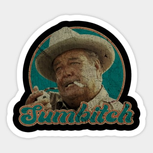 VINTAGE - Sumbitch Smoker Sticker